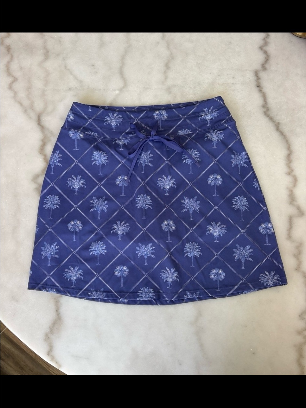 Tommy Bahama Abby Getaway Fronds Island Zone Skort Sanibel Blue XXS NWT